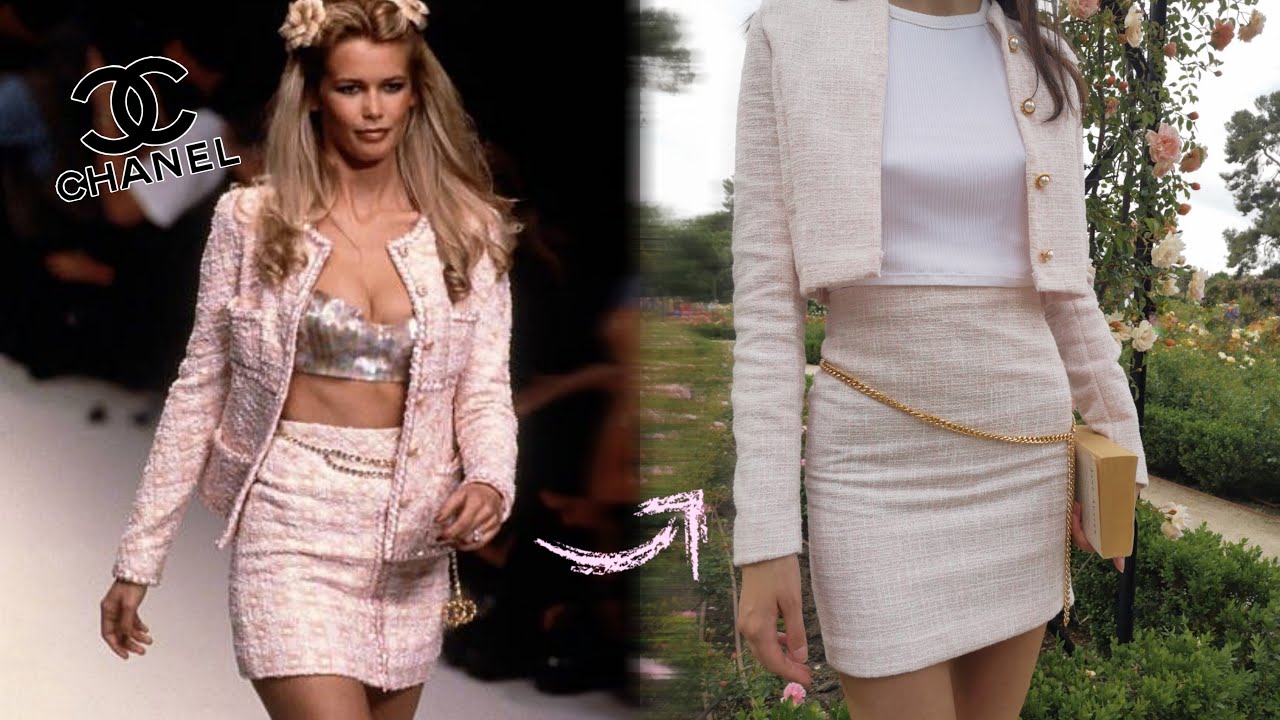 CREANDO MI CONJUNTO CHANEL DE LOS 90