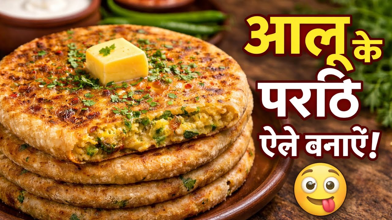 Aaloo ke prathe 🌮es trike se bnaye ekbar