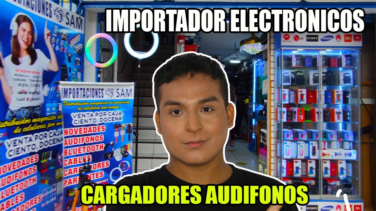 IMPORTADOR DE ELECTRONICOS - CARGADORES - AUDIFONOS - CABLES USB - CAMARAS WEB - PARLANTES