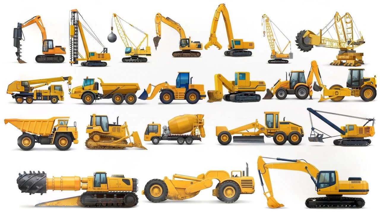 Construction Machines Explained: What Each One Does