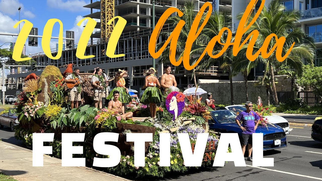 Aloha Festival Floral Parade 2022