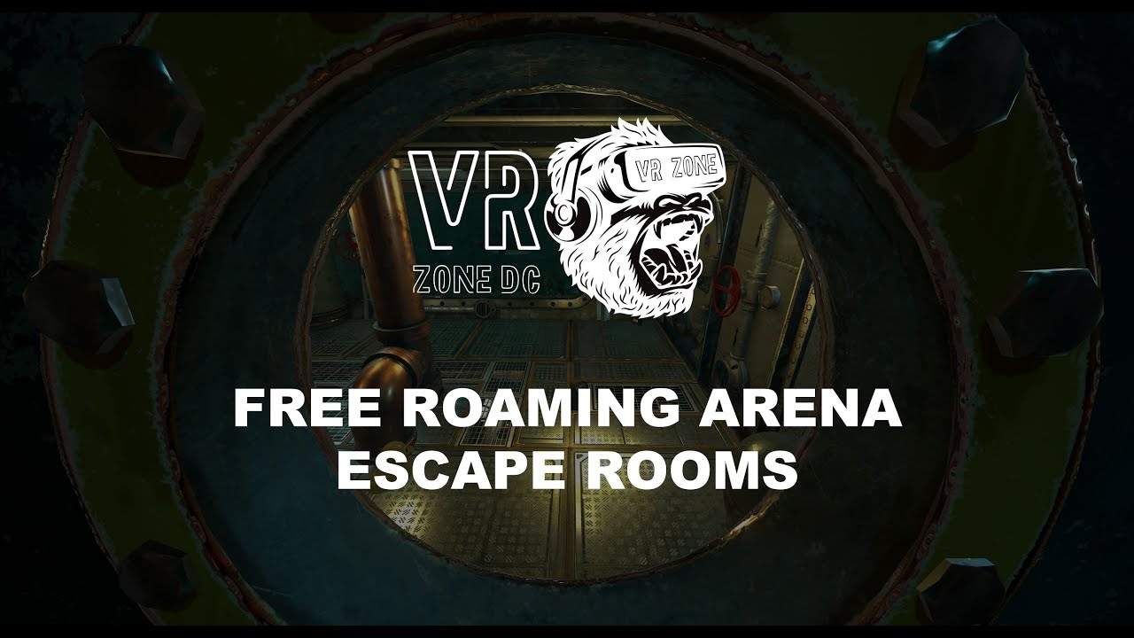 Free roaming VR Arena Escape Rooms at VR Zone