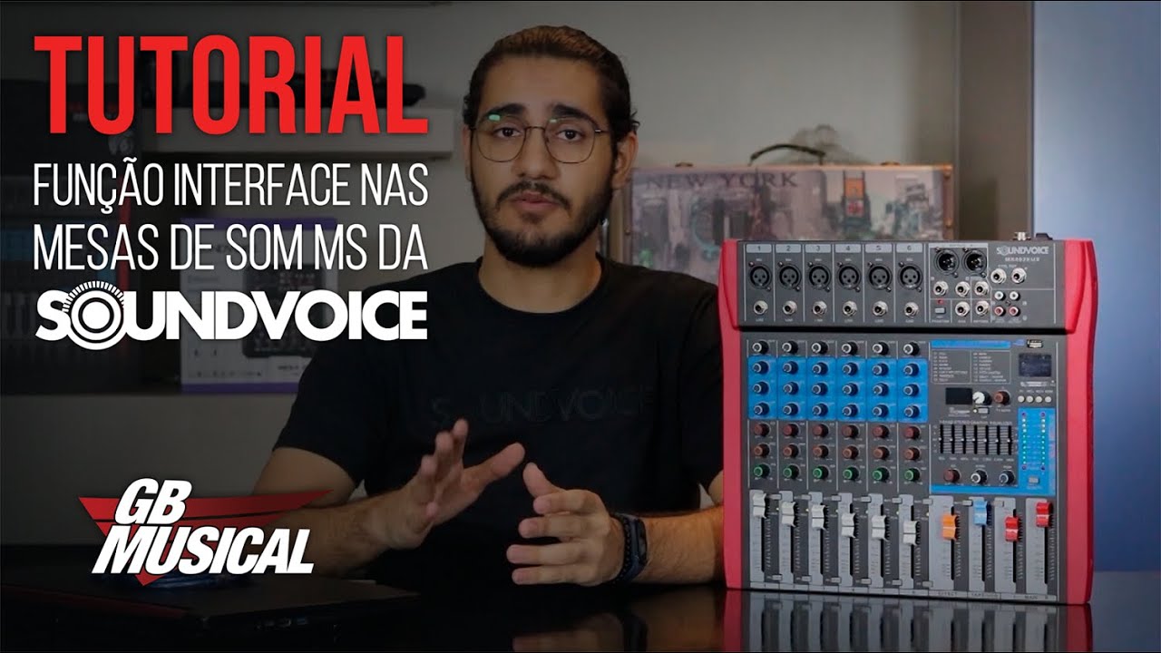 FUNÇÃO INTERFACE NAS MESAS MS DA SOUNDVOICE: SAIBA COMO UTILIZAR