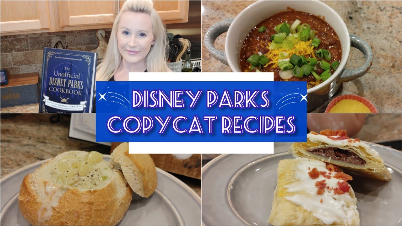 Disney Parks Copycat Recipes • Cook W/Me (Part 1)