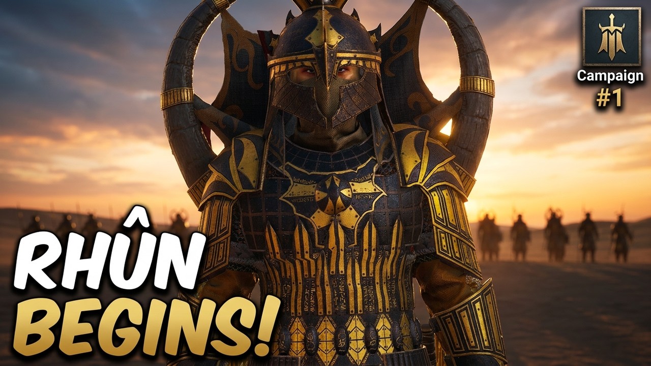 The Rise of Rh&ucirc;n Begins! | Bannerlord Lord Of The Rings Mod Campaign #1