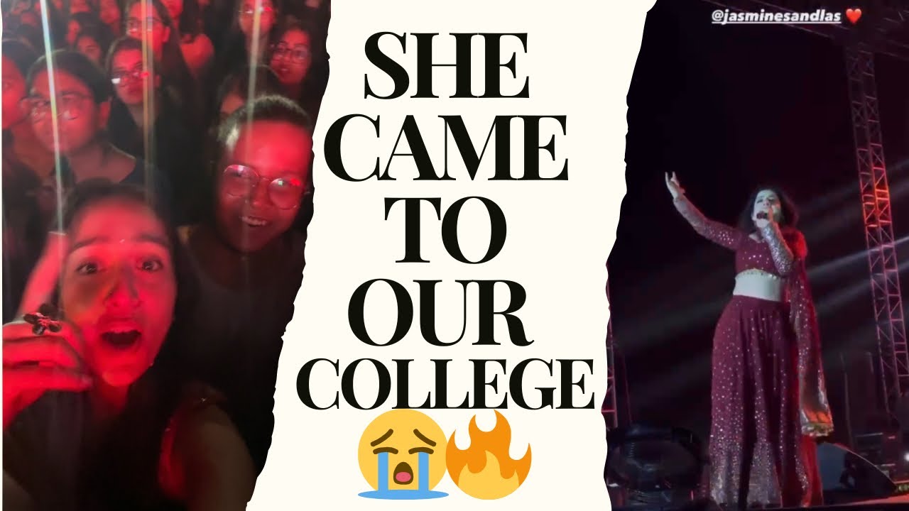 Our College Invited @JasmineSandlasOfficial 😭🔥 Full Event Vlog | AS29