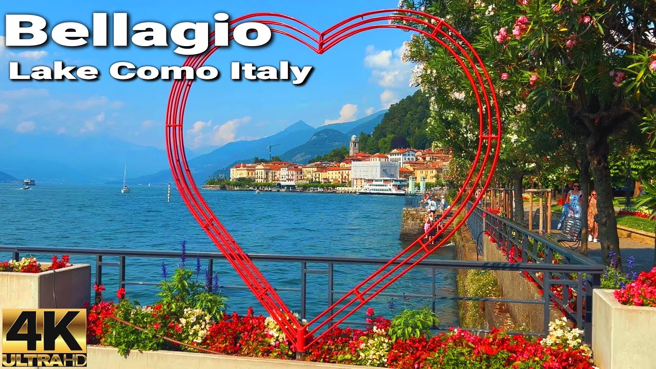 Explore The Breathtaking Beauty Of Bellagio On Lake Como In Italy | 4k 60fps Walking Tour