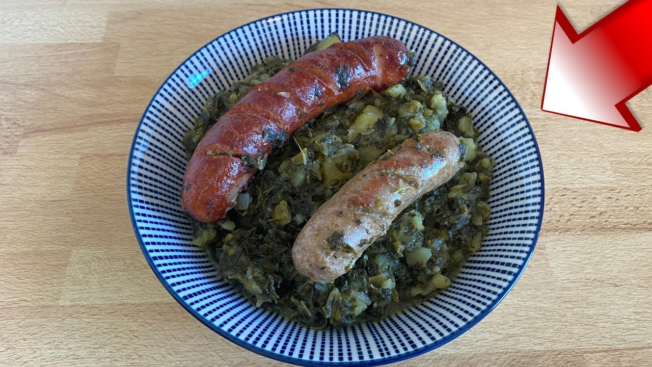 Grünkohl aus dem Glas Kartoffel Brat- Mettwurst - Einfach aber einfach lecker - Was esse ich heute