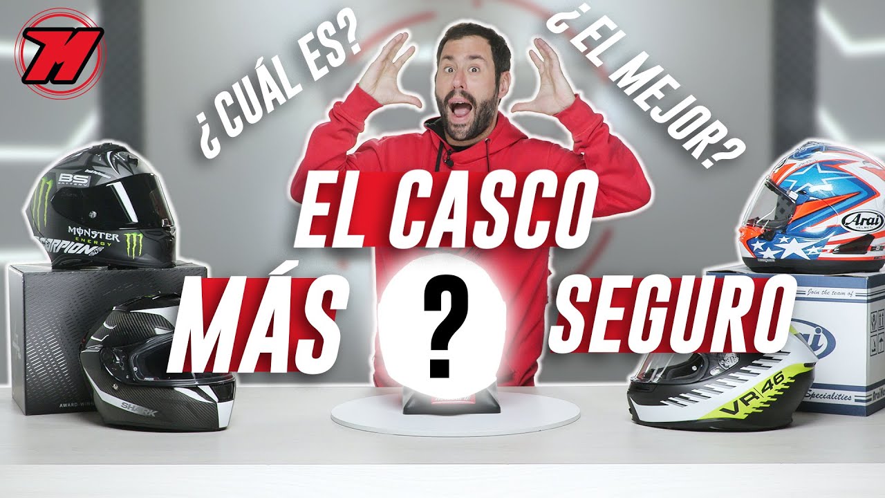 ¿Cuál es el CASCO DE MOTO MÁS SEGURO? Mira este vídeo antes de comprar 🧐🚨