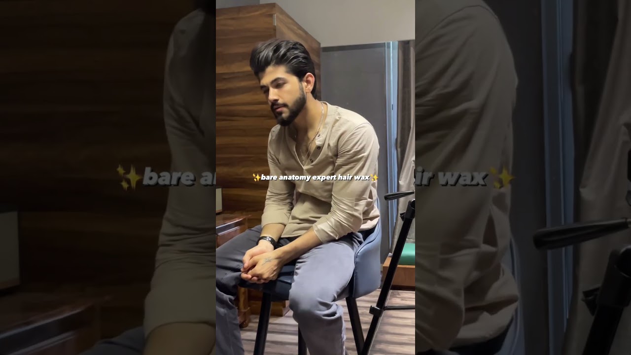 24 HOURS STRONG HOLD HAIR WAX 😱🤯 | Bare Anatomy #youtube #youtubeshorts #hairwax #bareanatomy