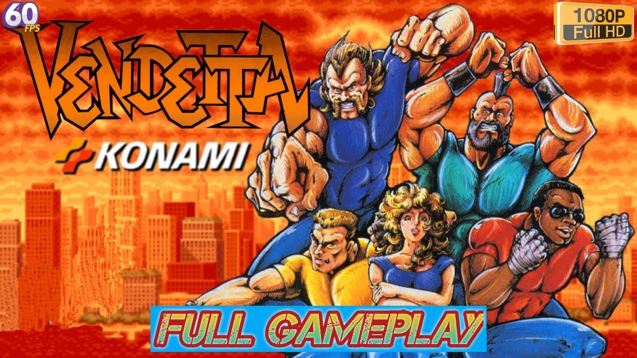 Vendetta (1991) | Arcade Game | No Commentary | Full Walkthrough Gameplay - 1080p (60FPS)