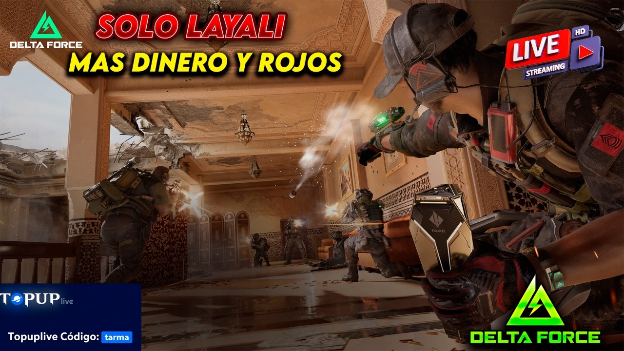 Delta Force Solo Layali mas dinero mas rojos. Codigo Descuento Topuplive tarma
