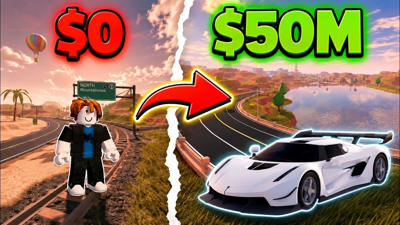 TRADING FROM $0 TO $50,000,000 IN JAILBREAK! (Ep. 1)