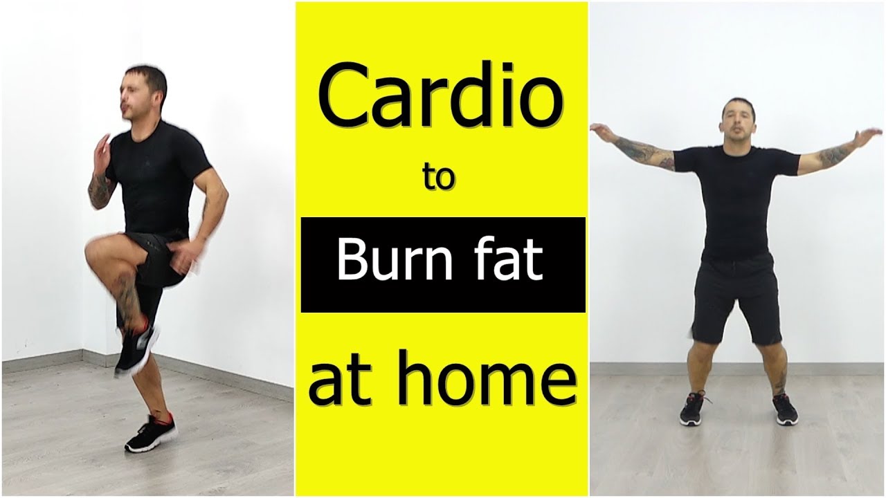 Cardio trainnig to burn fat at home