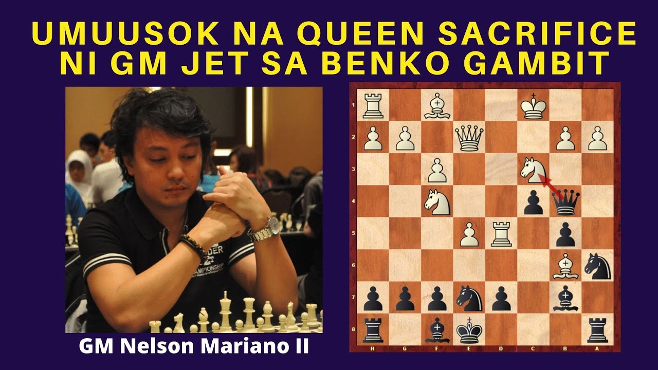 GM  MARIANO NAGPAKAIN NG QUEEN LABAN SA NO.1 GRAND MASTER NG INDONESIA! PINOY MASTER NOTABLE GAME 3