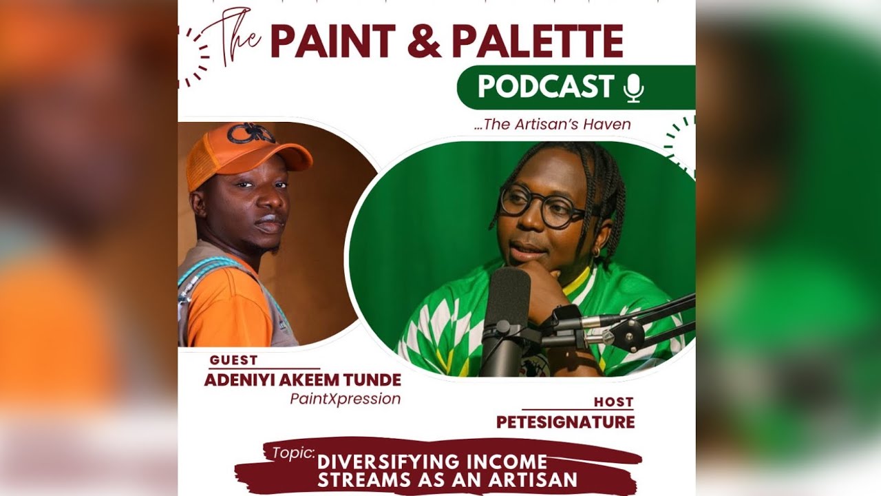 THE PAINT & PALETTE PODCAST | DIVERSIFYING INCOME STREAMS AS AN ARTISAN 💲