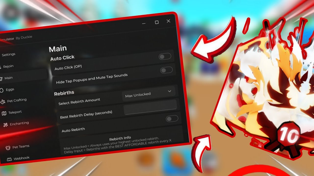 (BEST) Tap Simulator Script | Fast Auto Click | Auto Egg | Auto Upgrade | And More!
