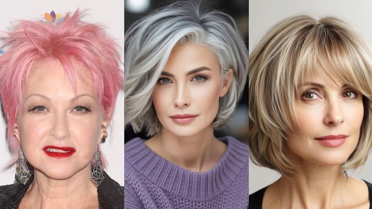 CORTE DE CABELO PARA 50+ 60+ 70+ MULHERES - CORTE CABELO FEMININO