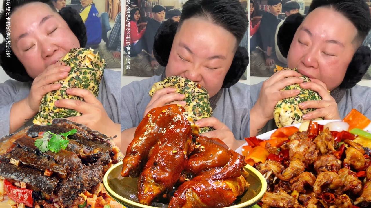 自制中式汉堡，生菜➕辣条➕牛肉➕菜盒➕泡菜豆腐➕锅巴，大口大口吃太爽了【金灿灿】