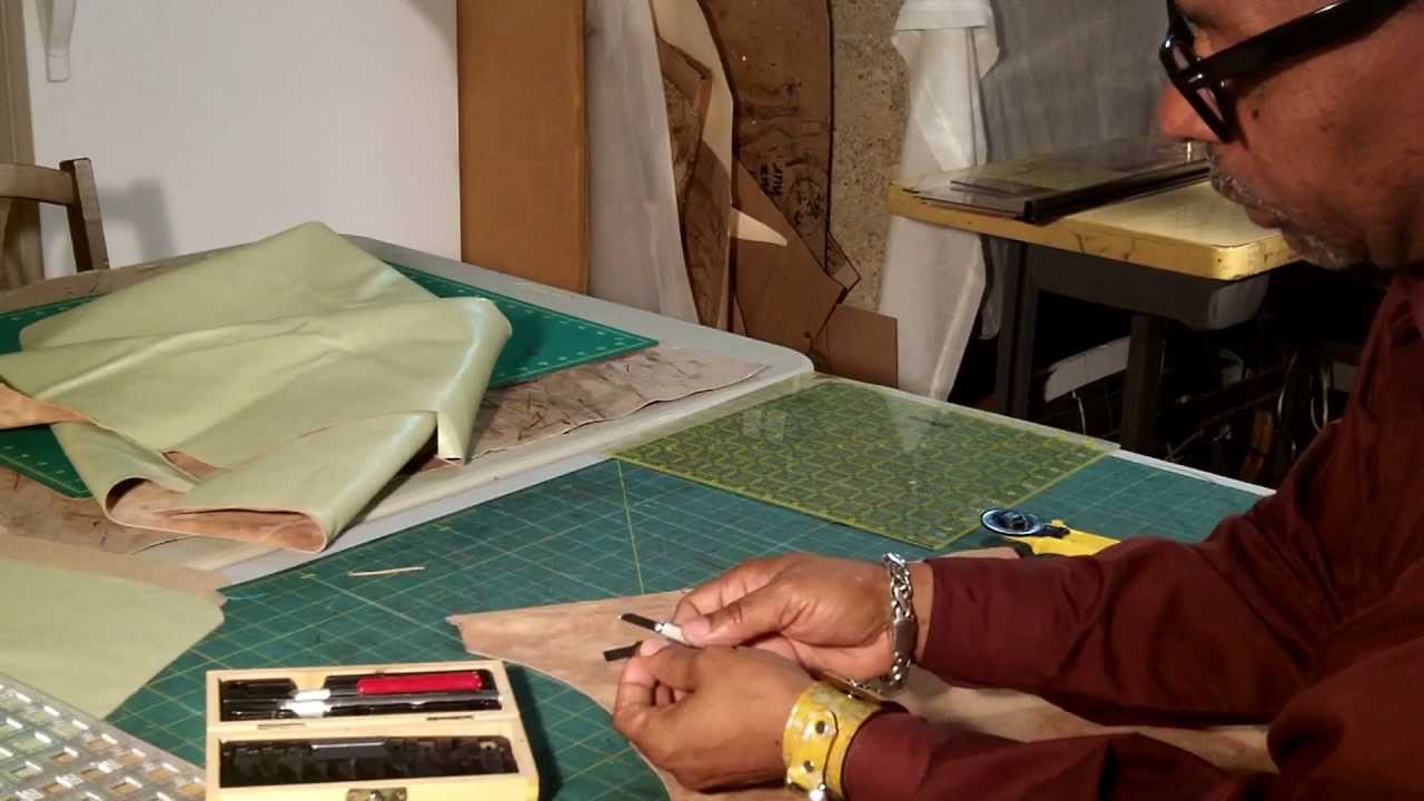 How To make A Leather Tote Bag With A Fabric Lining Part 2