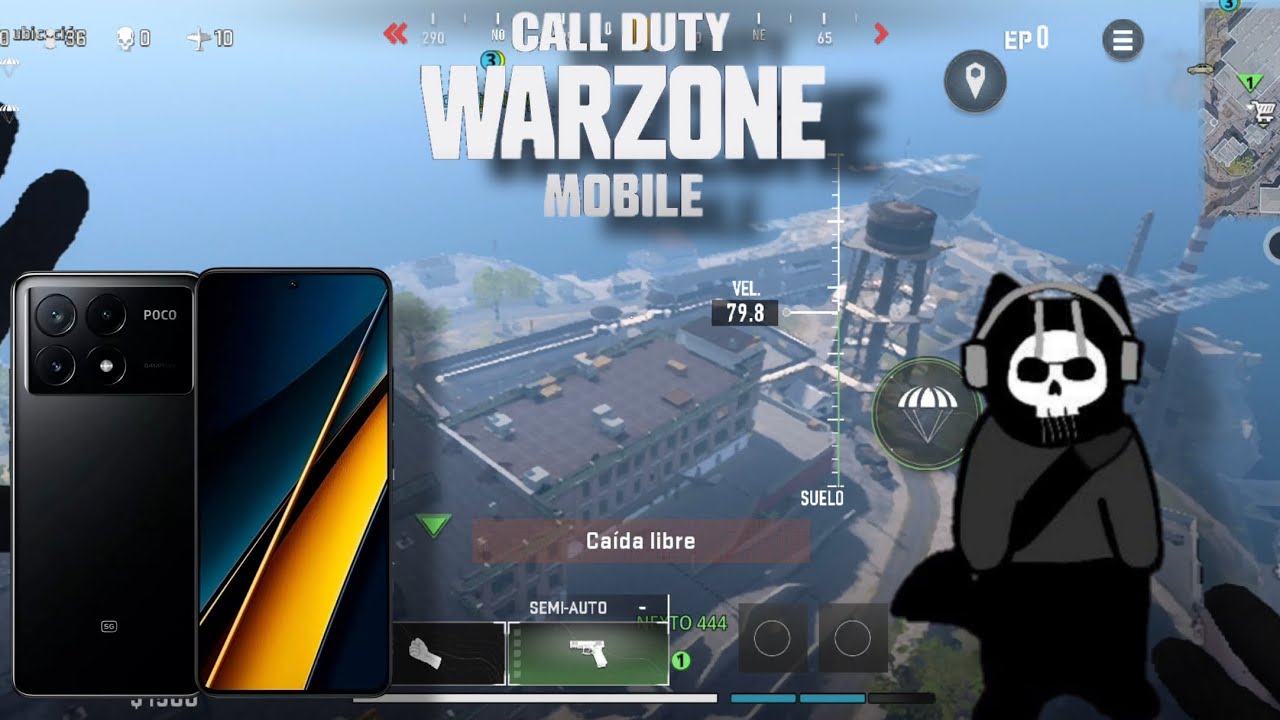 NUEVA ACTUALIZACIÓN DE WARZONE MOBILE | EN EL POCO X6 Pro 12GB RAM 512 ROM