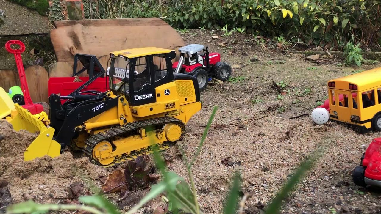 Configuration de mon Trax Deere 755D - Propulsion, Hydraulique et Module son Servonaut SMR