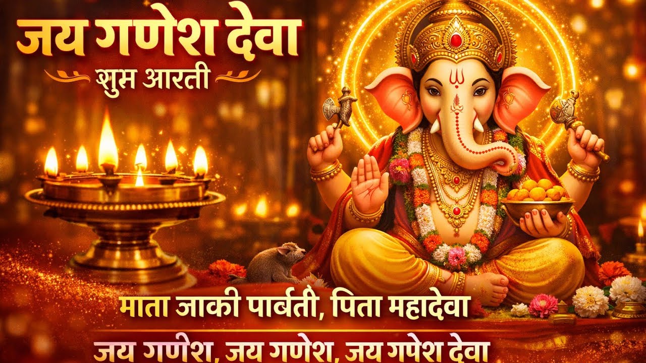 Ganesh Aarti | जय गणेश देवा | Powerful Aarti | भक्तों के लिए स्पेशल  | Non Stop Aarti -Morning Aarti