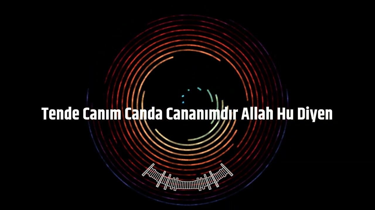 Tende Canım Canda Cananımdır Allah Hu Diyen - Sufi Frekans #ilahi #remix #ilahiremix #huzur