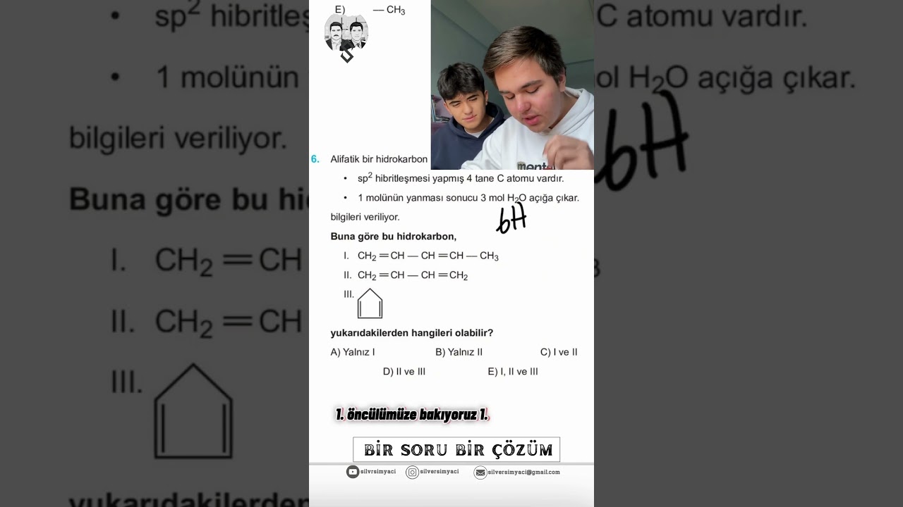 Organik Kimya #kimya   #tyt #ayt #tyttayfa #ayttayfa #chemistry #experiments #deney #ko&ccedil;luk