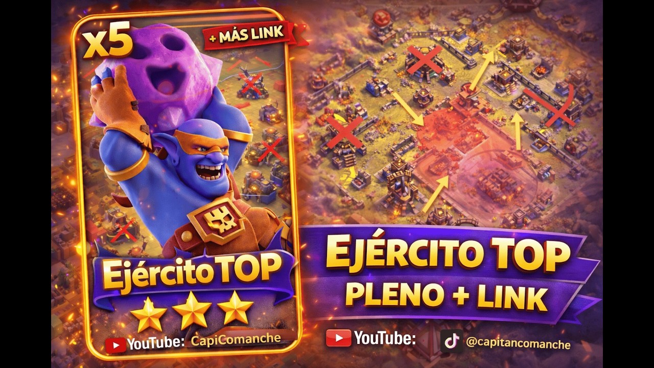 EJÉRCITO TOP SUPER BOWLERS x5  Plenos fáciles TH18 link en la descripción