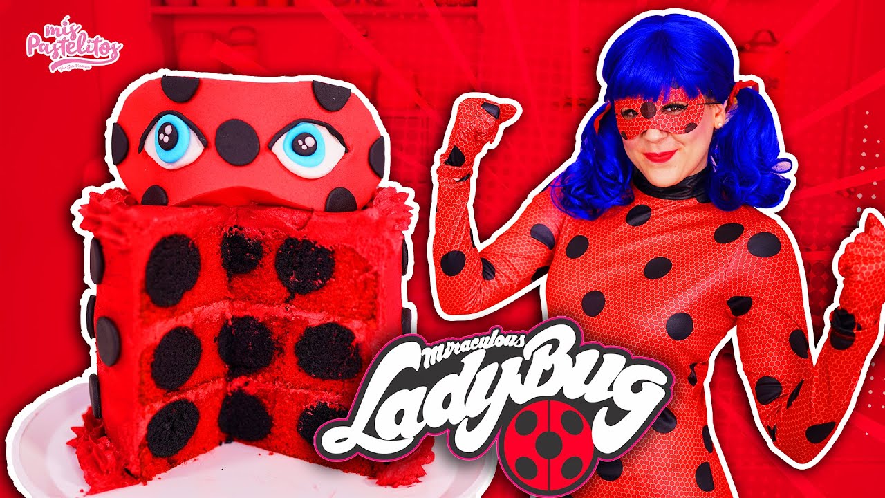 ME CONVERTÍ EN LADYBUG | PASTEL DE LADYBUG | MIS PASTELITOS