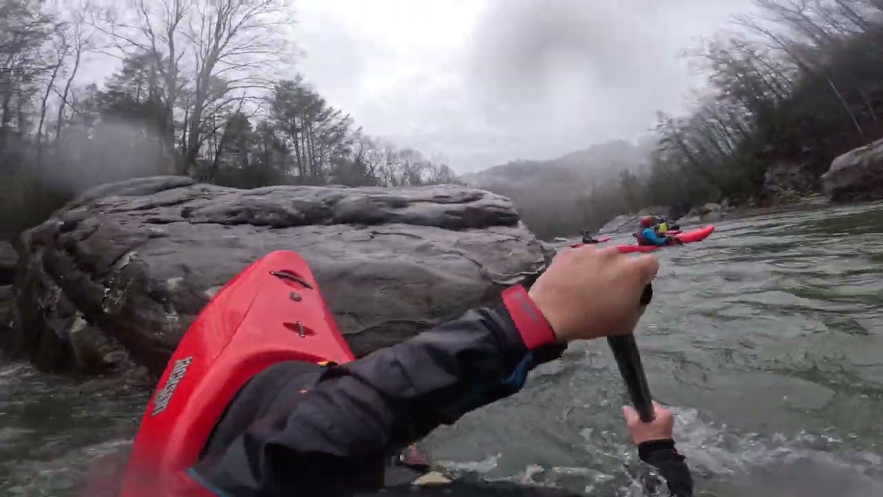 Lower Meadow River Kayaking @650cfs