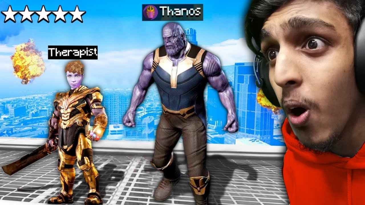 GTA 5 : Adopted By THANOS !! MALAYALAM