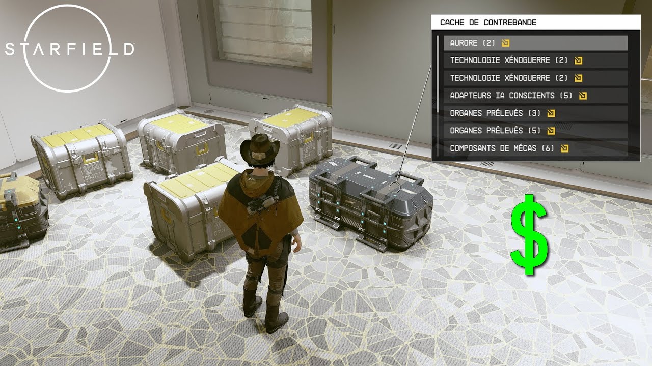 GIGA vente de contrebande (test) - Starfield