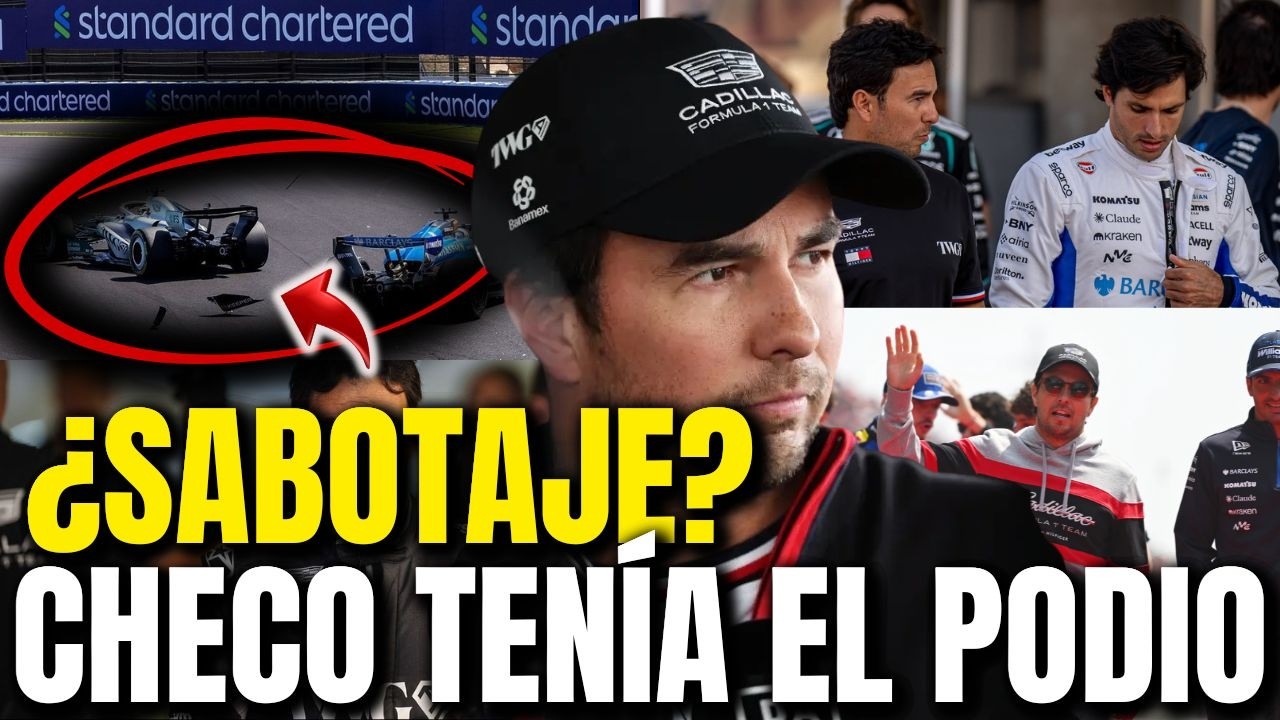 ESC&Aacute;NDALO F1 | TELEMETR&Iacute;A DESTAPA POSIBLE SABOTAJE A CHECO PEREZ