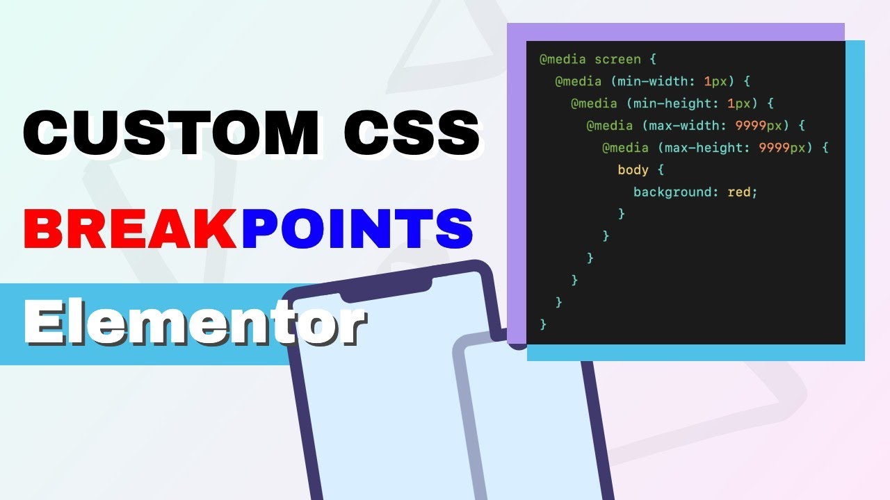 Add Custom CSS Breakpoints to WordPress and Elementor (for Mobile Devices)