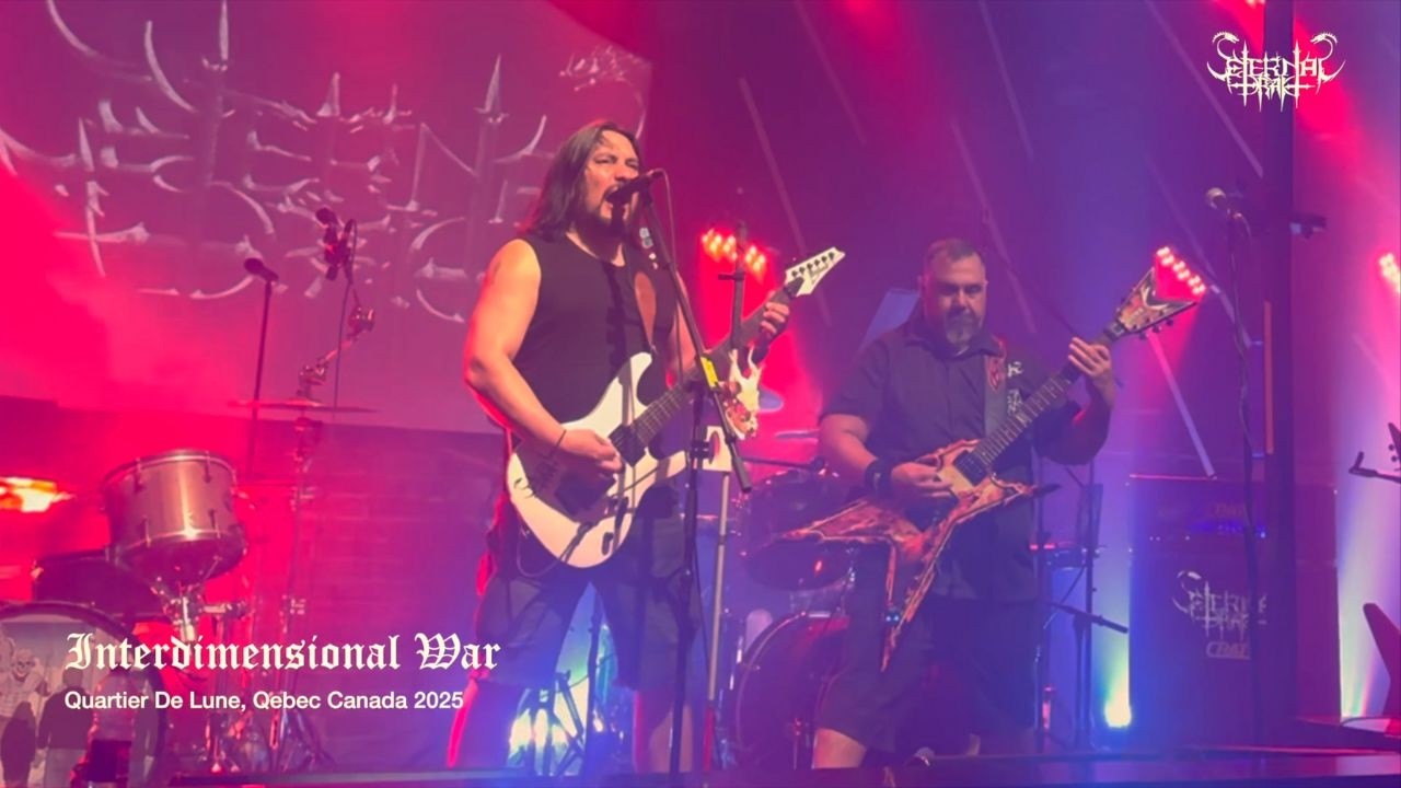 Interdimensional War (Live) By Eternal Drak  - Quartier de lune Qc 2025
