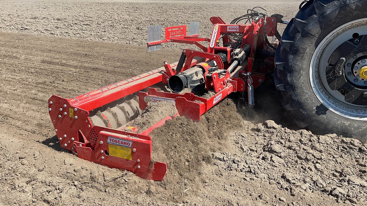 TOPRAĞI KÖPÜRTÜYOR PANCAR TOHUM YATAĞI HAZIRLIĞI