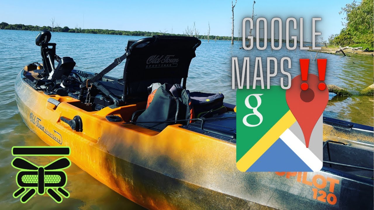Use GOOGLE MAPS to find a CRAPPIE FISHING Hot Spot‼️