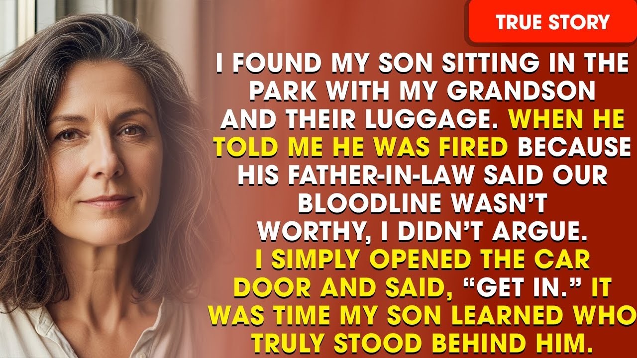 My Son Said  “My Father in Law Kicked Me Out, Saying My Bloodline Wasn’t Worthy ” What I Did Next