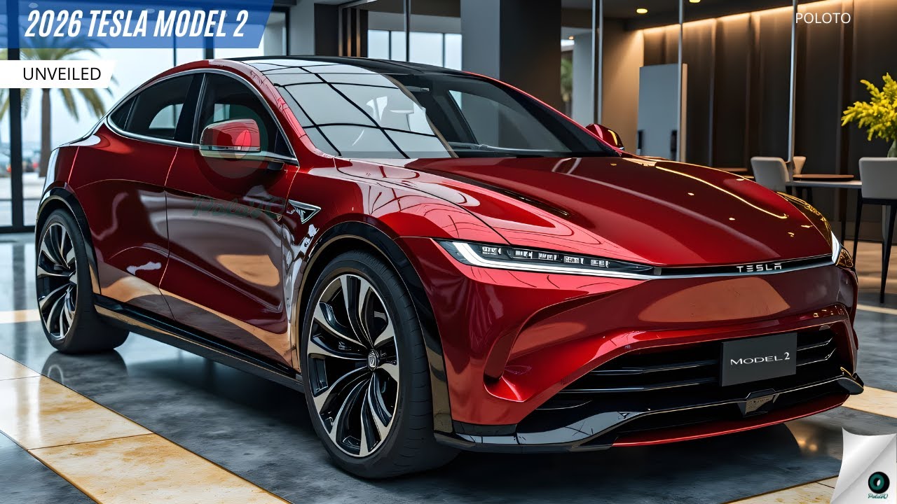 2026 Tesla Model 2 Unveiled - With affordable prices and the potential to change the market!