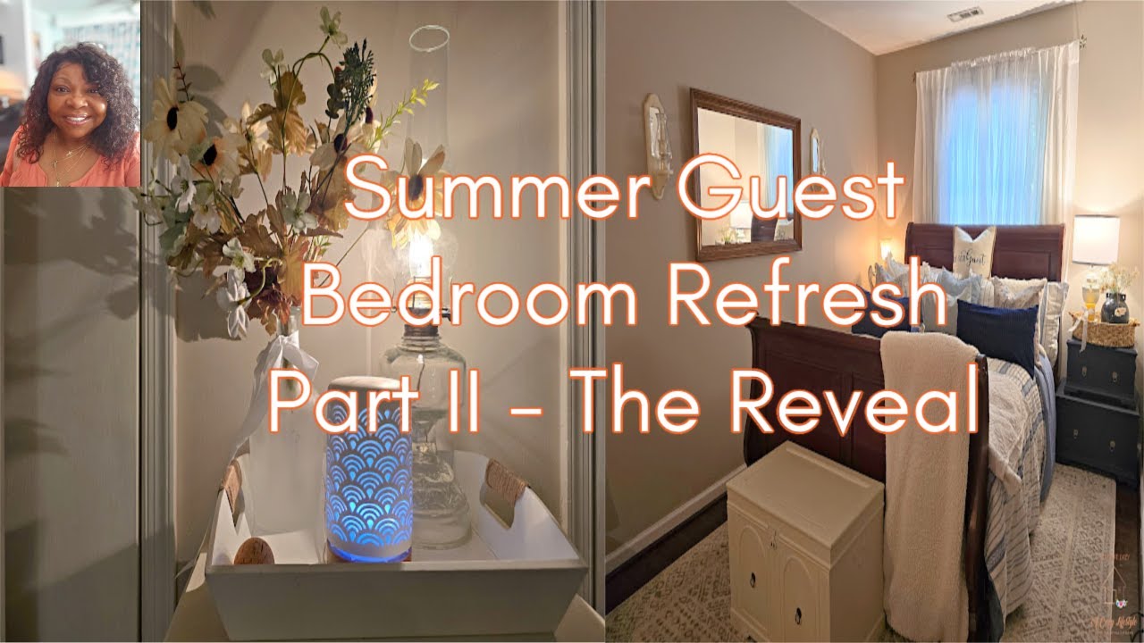 Summer Guest Room Refresh Part II - The Cozy Finishing Touches