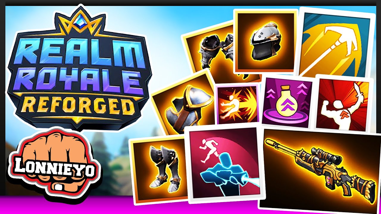 ALL NEW ITEMS | Realm Royale REFORGED