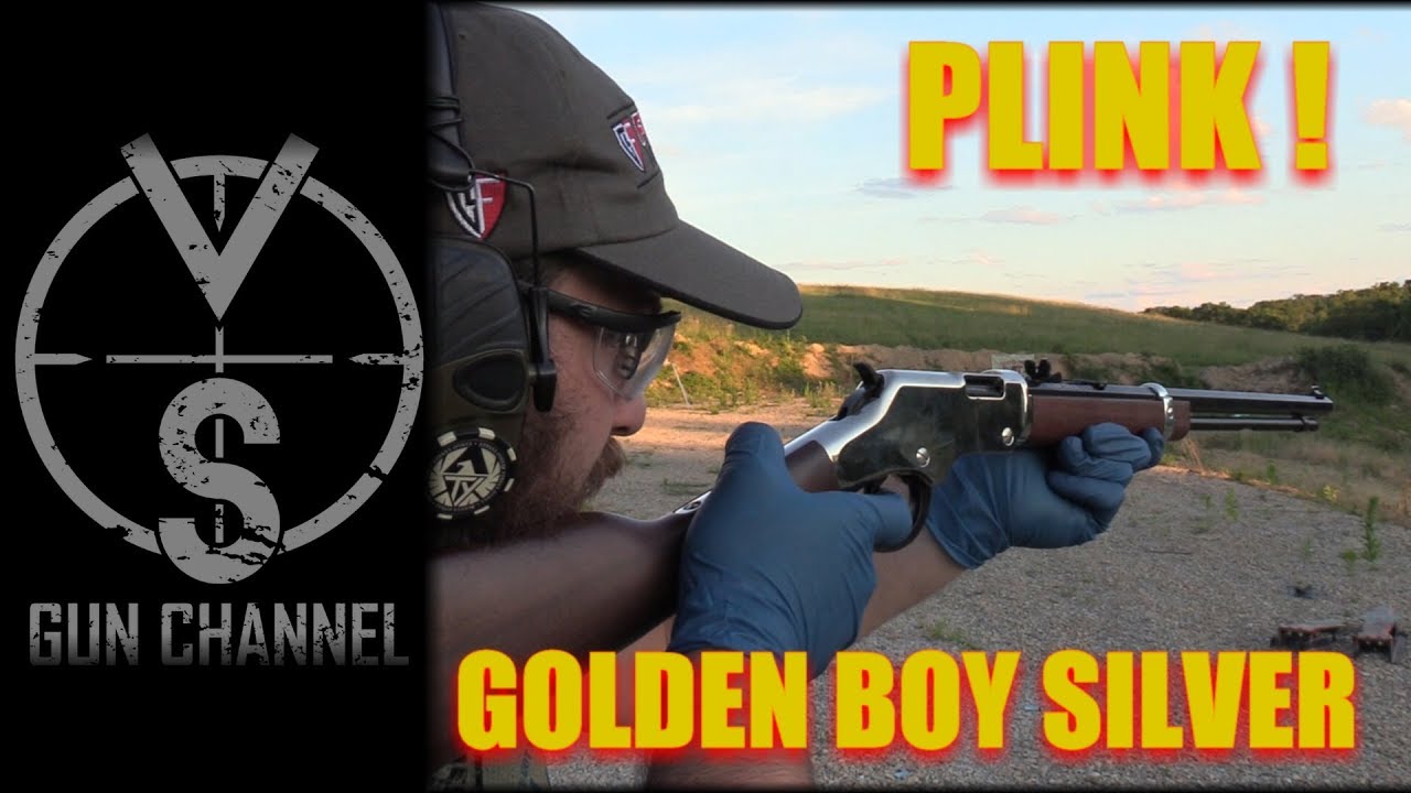 Plinking with the Golden Boy Silver .22LR