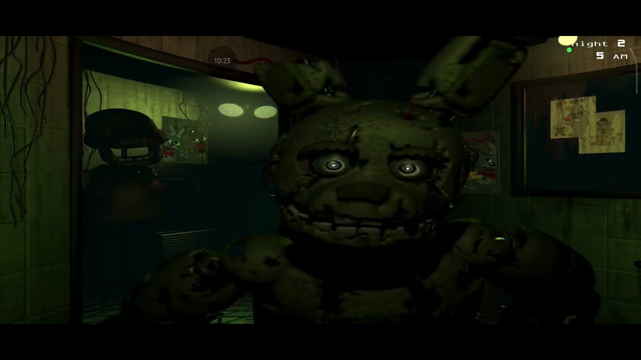 Хорор игра fif nigts Freddy 3