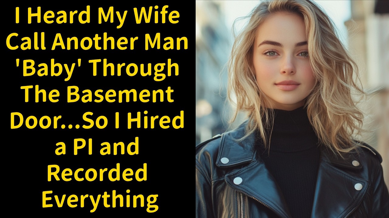 I Heard My Wife Call Another Man 'Baby' Through The Basement Door...So I Hired a PI and Recorded