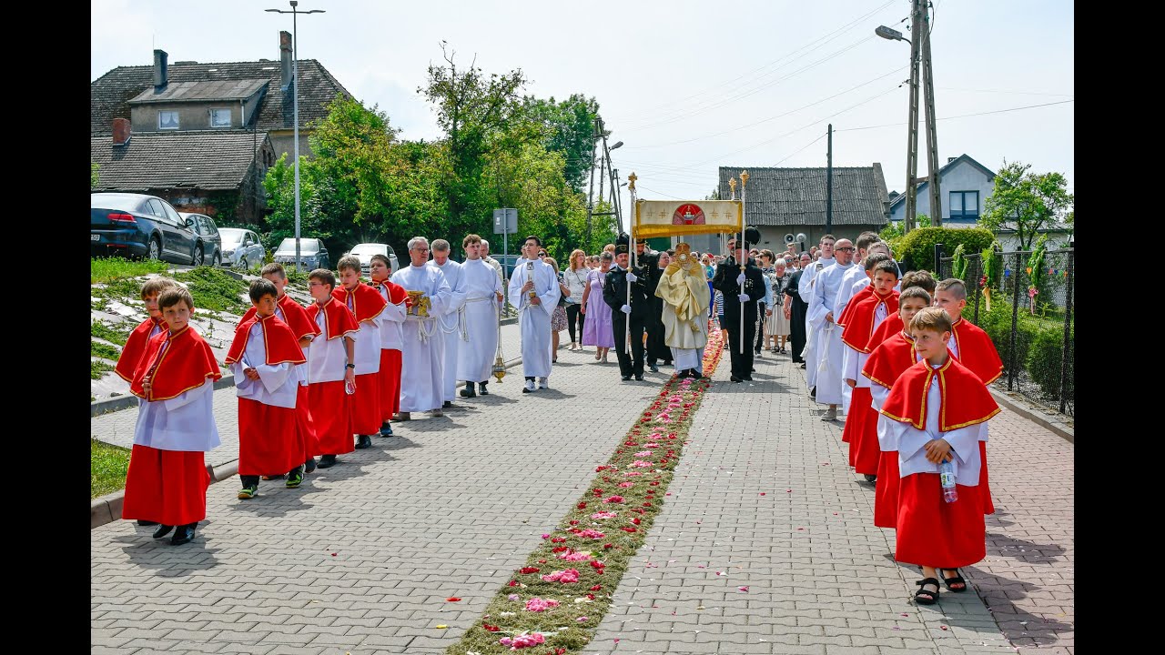 Racibórz Brzezie - procesja Bożego Ciała 2024