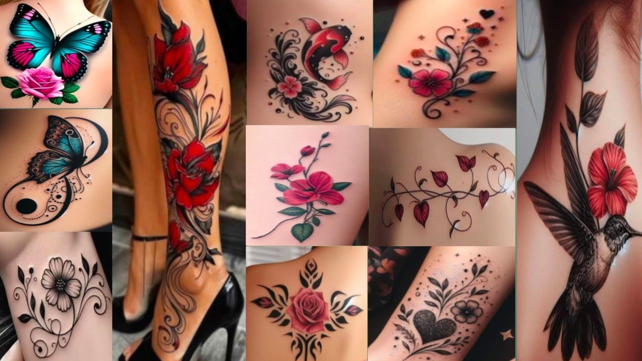 Colourful hand tattoo designs part 4/Trending colourful tattoo designs 💞💞