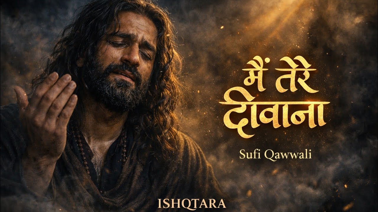 Main Tere Deewana 💔✨ | Heart Touching Sufi Qawwali 🎶 | IshqTaara 🕊️