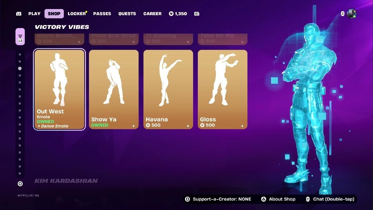 Item shop. Pretty decent.